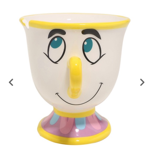 NEW!! BEAUTY AND THE BEAST Chip 3D Ceramic Cup 20oz - Picture 4 of 7
